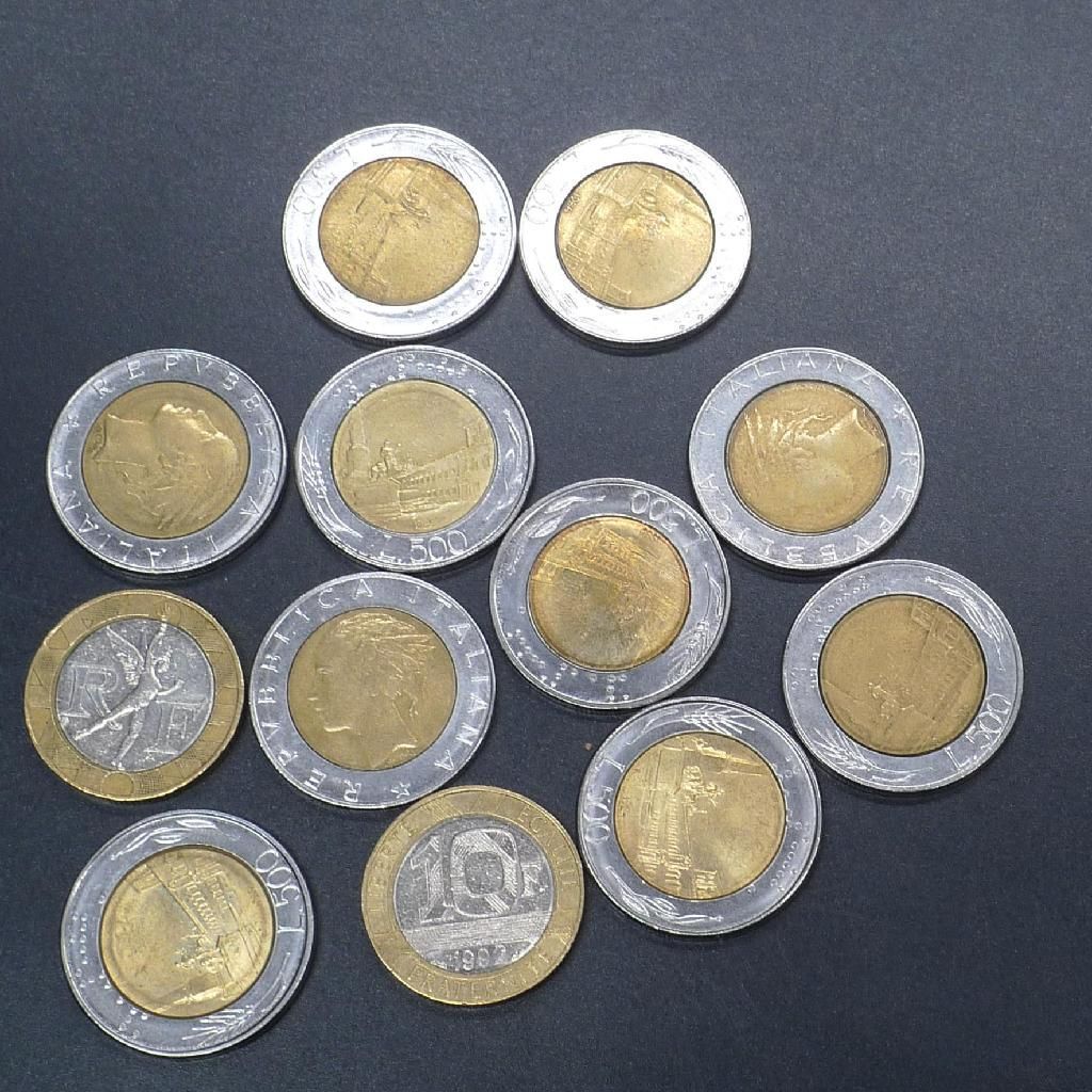 西アフリカ諸国 500フラン硬貨 FCFA 2003 バイメタル 500 francs