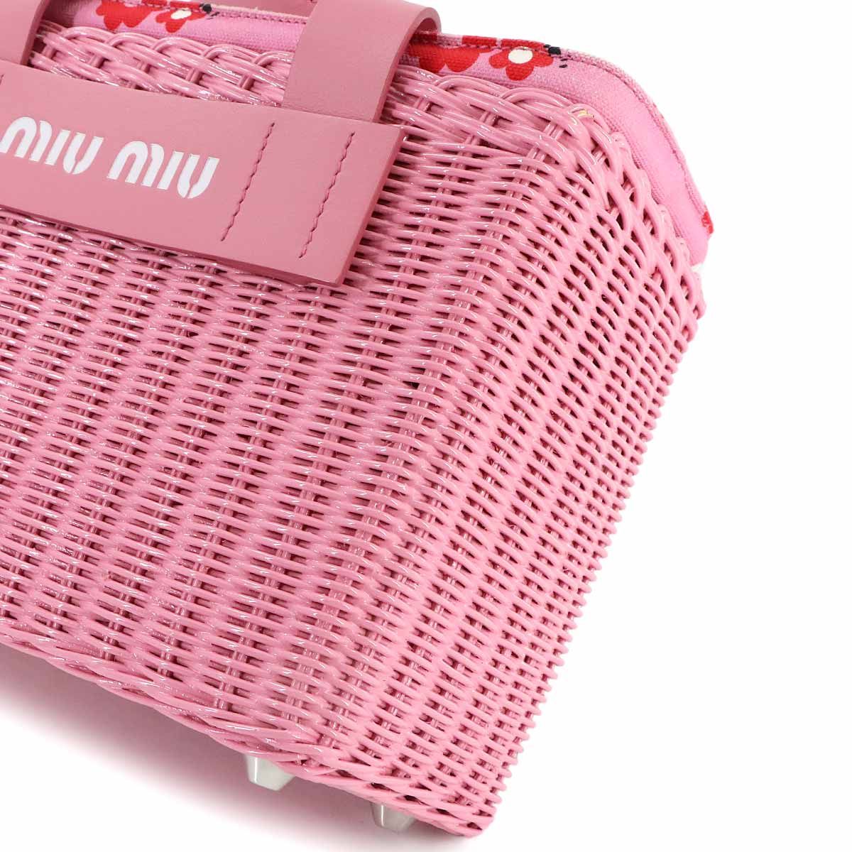 新品同様 ミュウミュウ MIUMIU カナパ 2way ハンド ショルダー