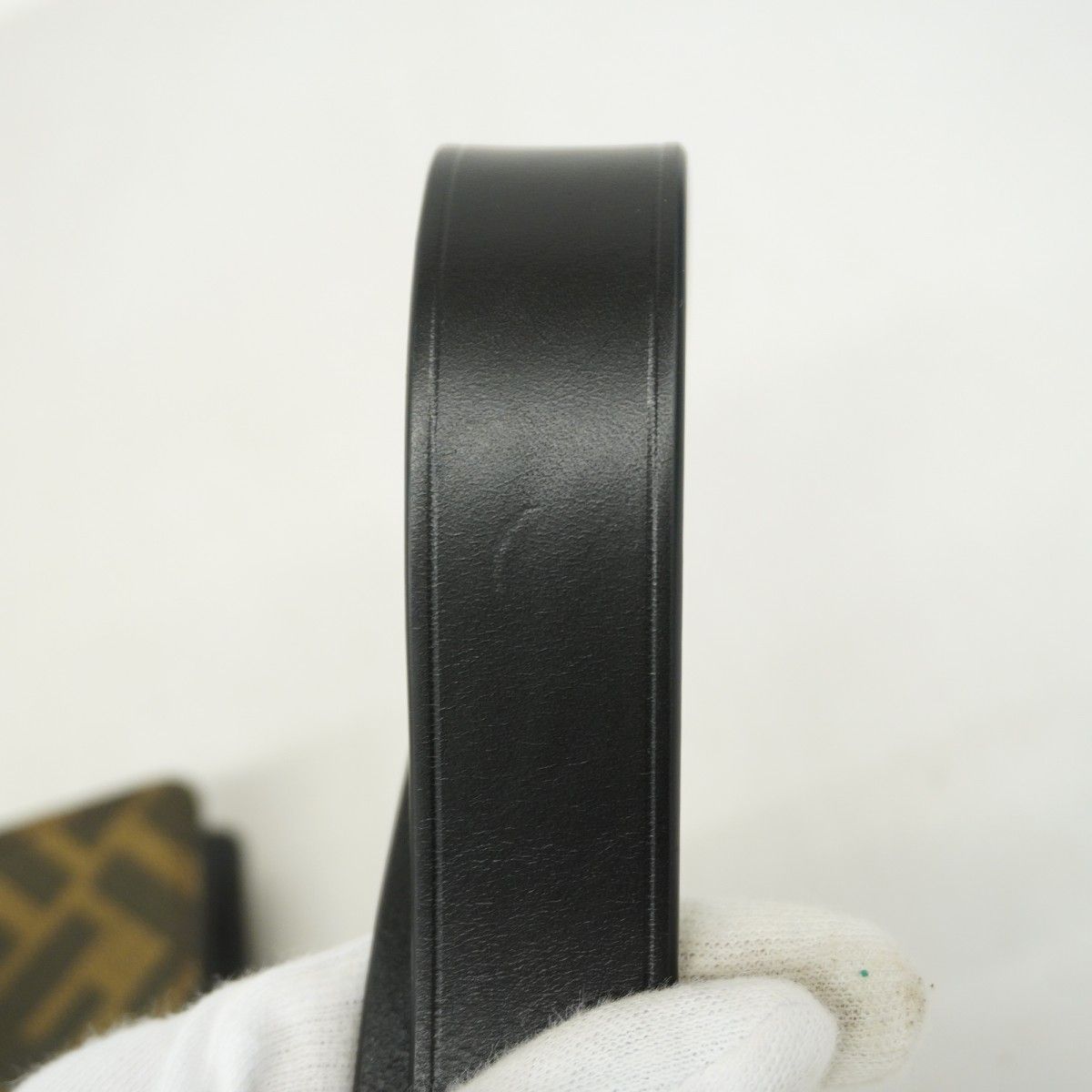 5ce6218】フェンディ ショルダーバッグ ズッカ バゲットスリム PVC  