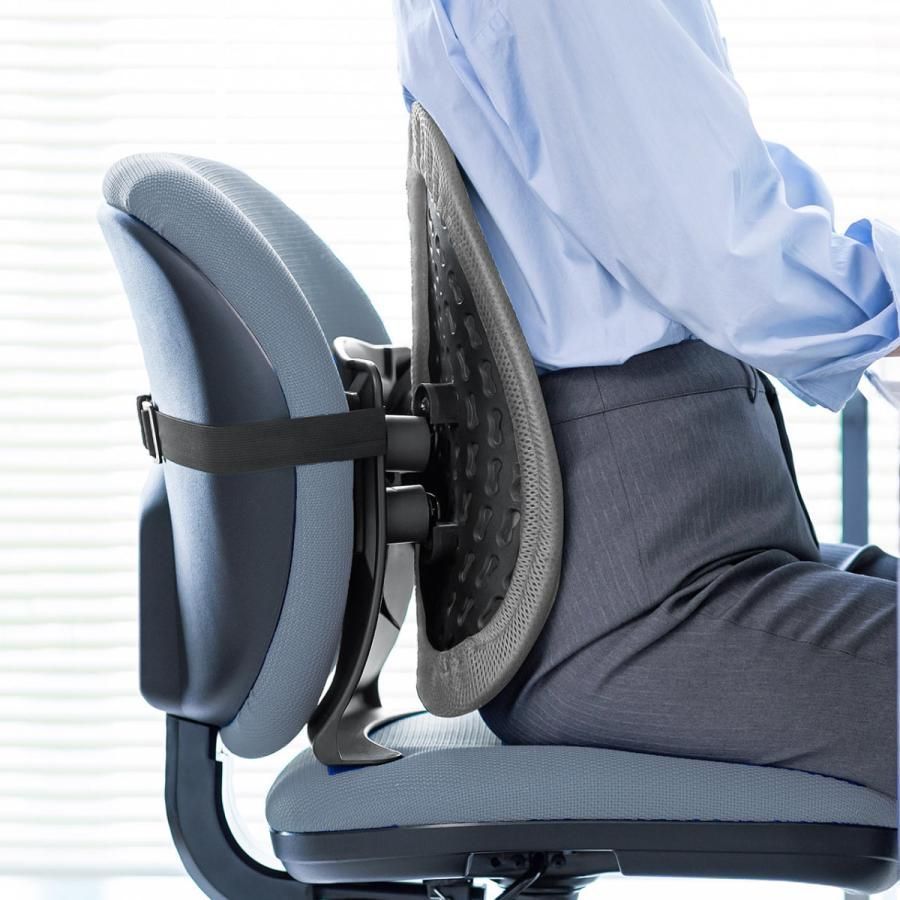 ランバーサポート 腰シートクッション 腰クッション 腰痛　オフィスチェア : 腰痛 クッション 車 運転 腰痛クッション ドライブ 車用