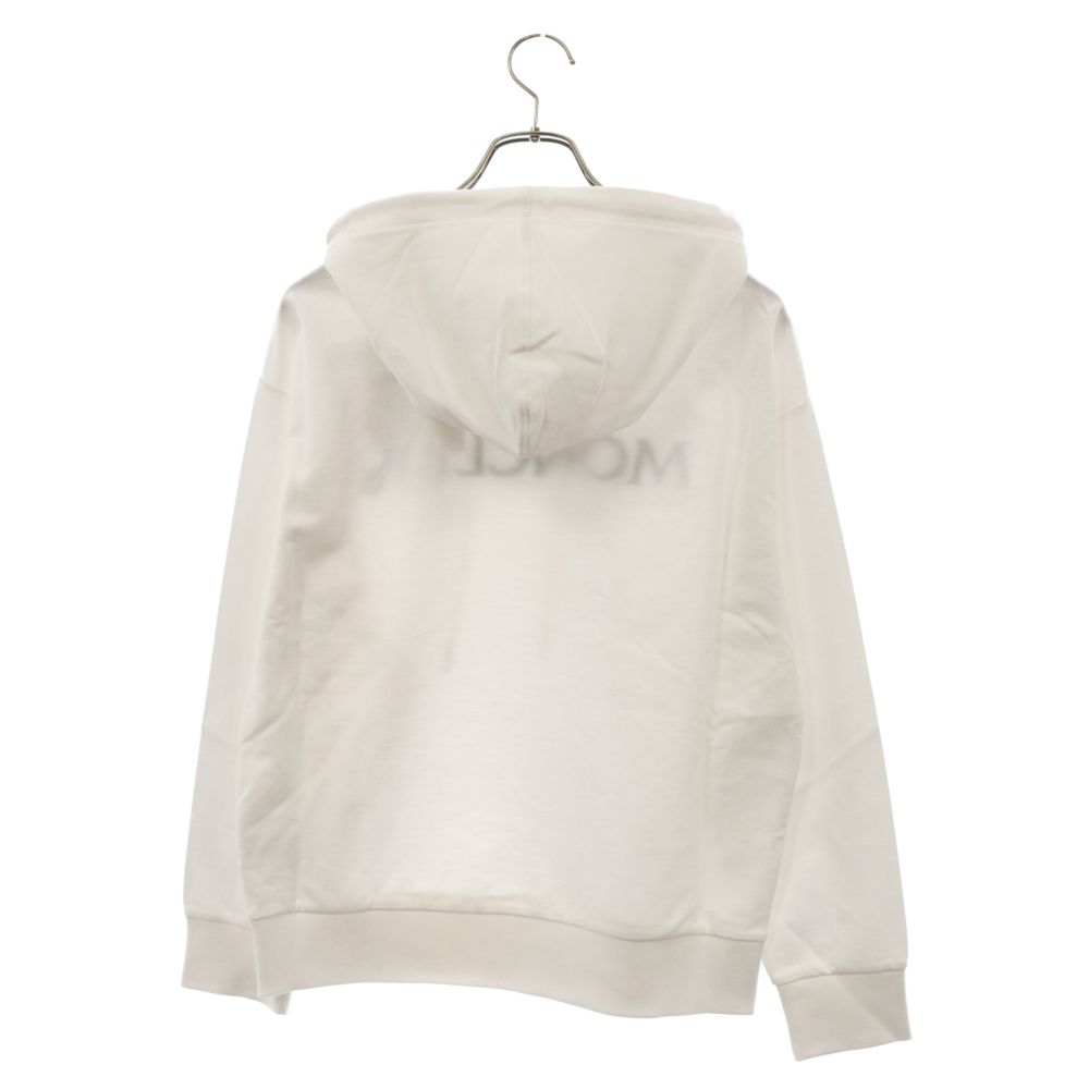 MONCLER (モンクレール) 24AW HOODIE ロゴ刺繍 プルオーバー フーディ