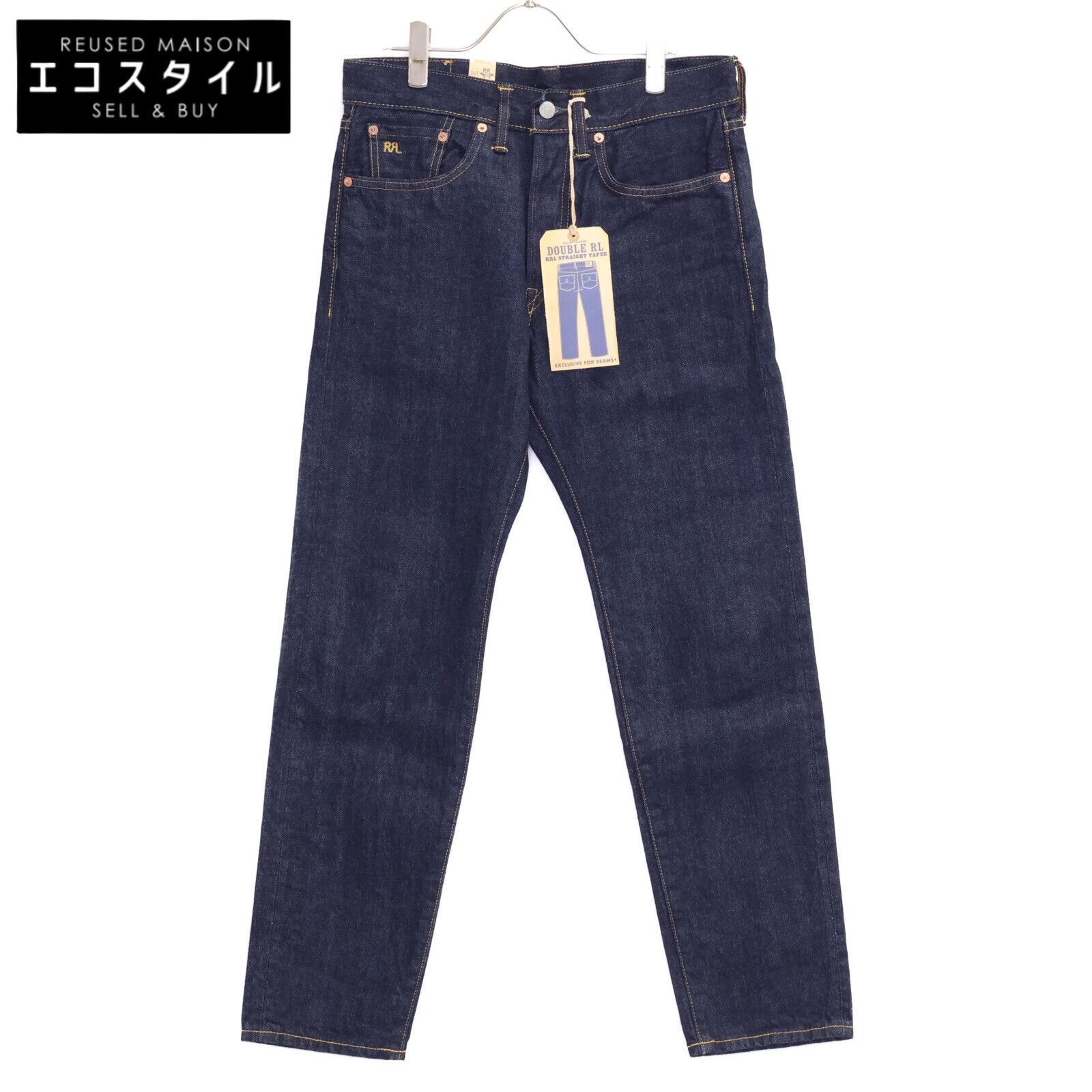 RRL ダブルアールエル ×BEAMS PLUS 別注 R53 ｲﾝﾃﾞｨｺﾞ STRAIGHT TAPER 29