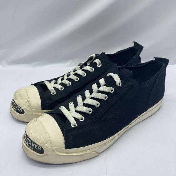 UNDER COVER キャンバスローカットスニーカー ブラック サイズ28cm 19