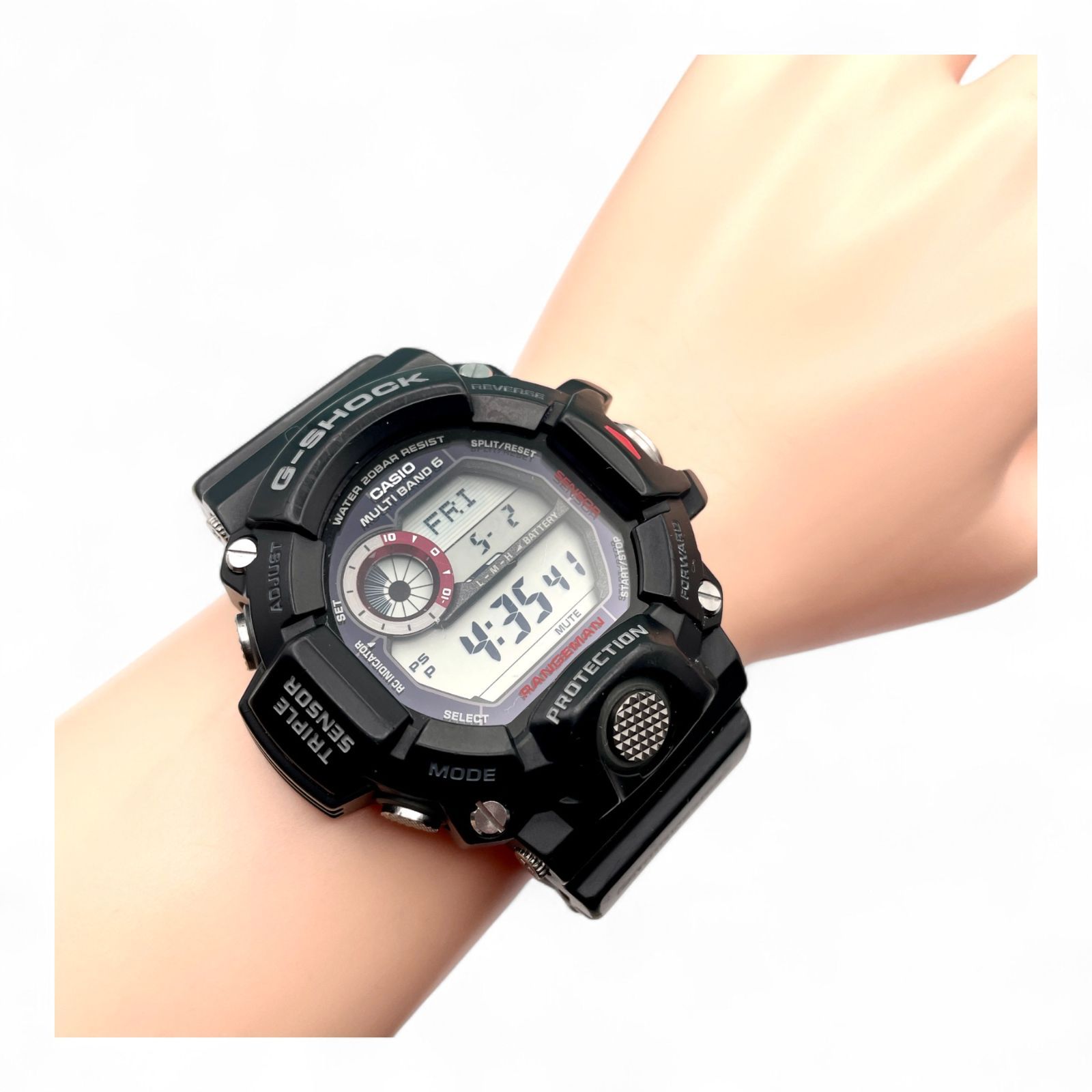 稼働 G-SHOCK ジーショック 時計 メンズ GW-9400J トリプルセンサー RANGEMAN ライズマン N3495-19-85