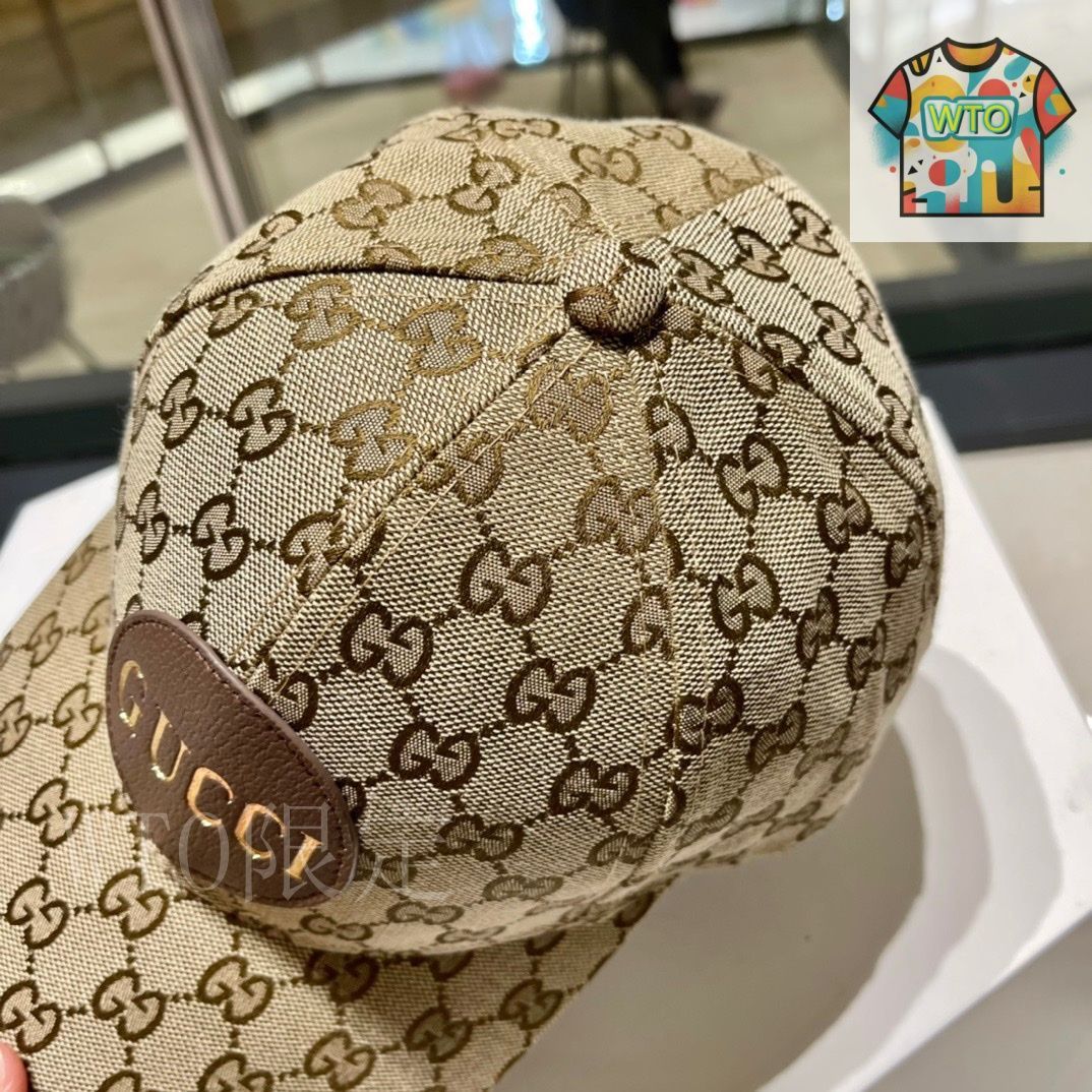 GUCCI ロゴ刺繍 ベースボールキャップ 今日特価】GUCCI グッチ 2023 刺繍ベースボールキャップ-3