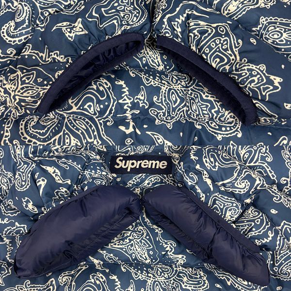 Supreme/シュプリーム【22AW】Micro Down Half Zip Hooded Pullover 