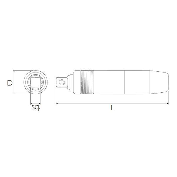 KTC 京都機械工具 インパクトドライバー 本体 SD30-B