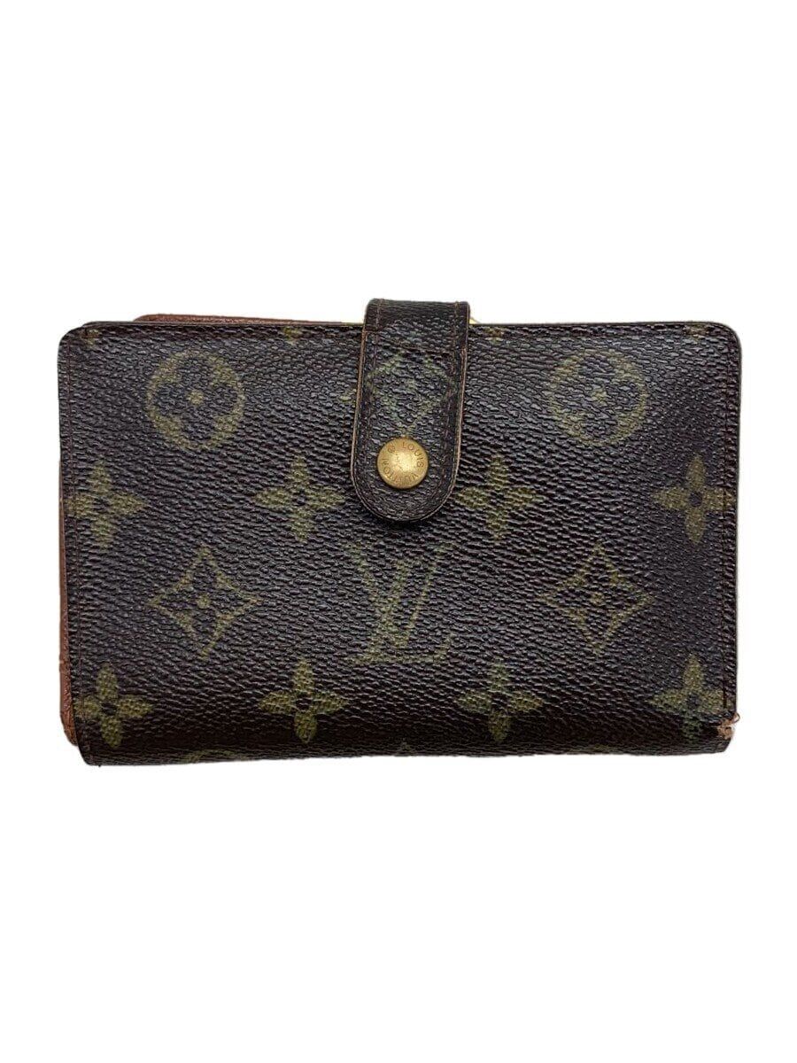 LOUIS VUITTON ポルト・モネ・ビエ・ヴィエノワ_モノグラム・キャンバス_BRW PVC ブラウン モノグラム レディース - メルカリ