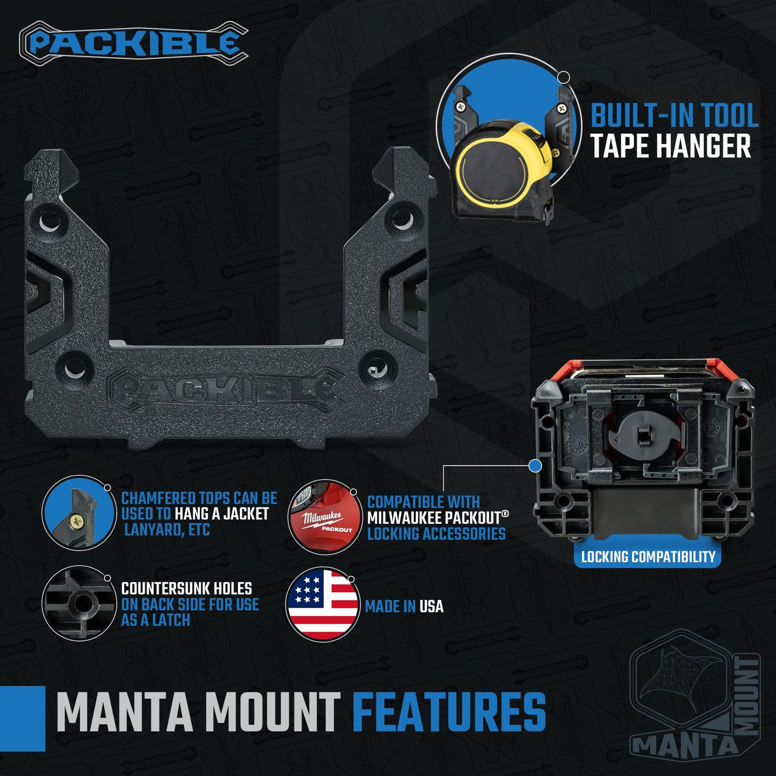 Packoutロックパックアウトアクセサリーに対応