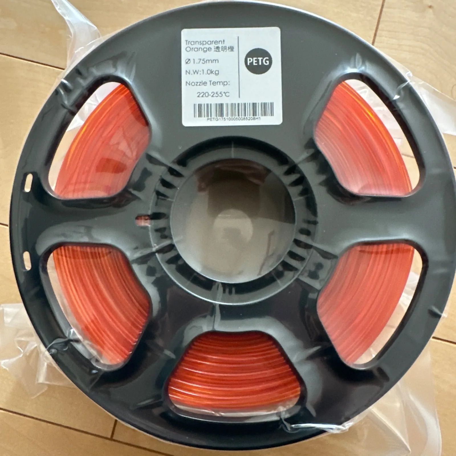 な5色 3Dプリンター用フィラメント