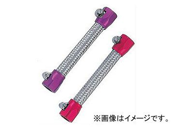 2輪 CF POSH フロントマスター用 ブレードホースキット 200255 カラー：ブルー/レッド L=120mm