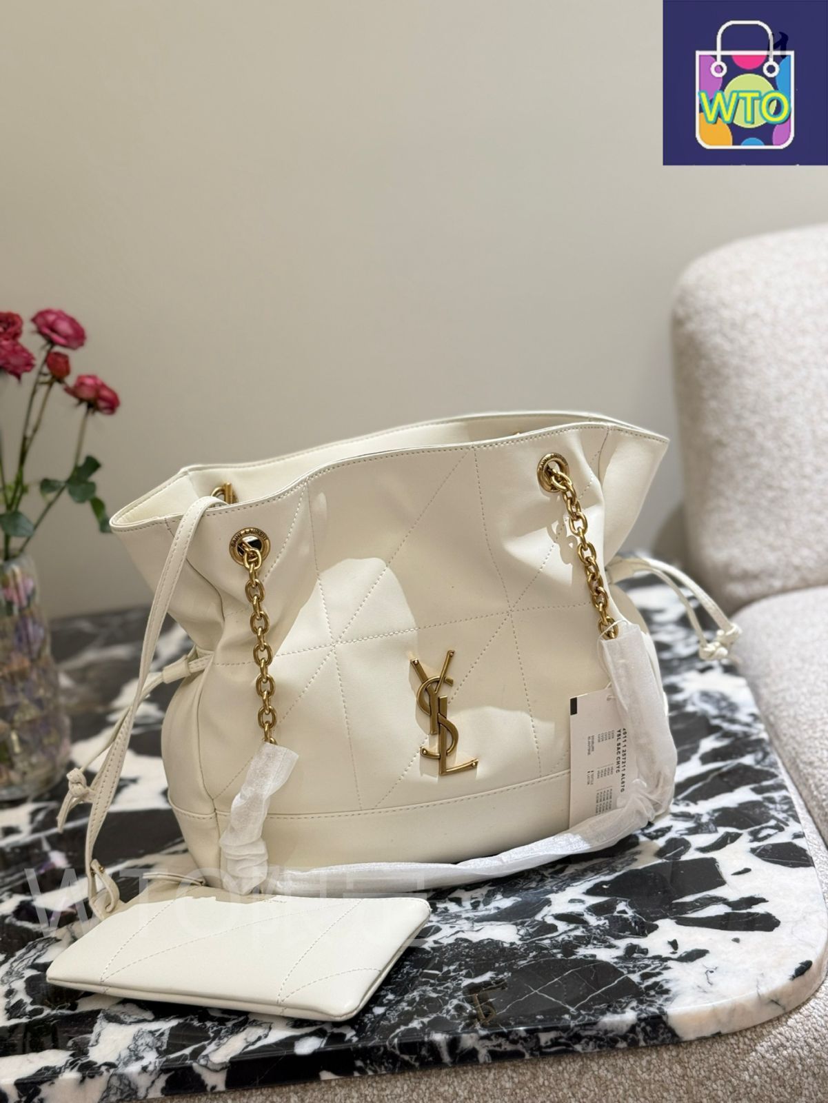 今日特価】YSL New Jamie Handbag - サントローラン 新品