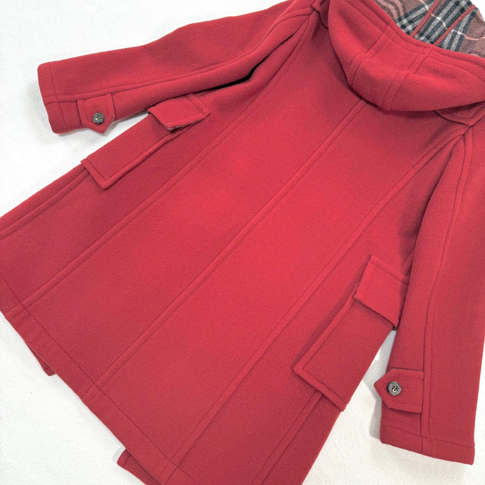 極美品✨バーバリー ブルーレーベル ロング ダッフルコート ノバ