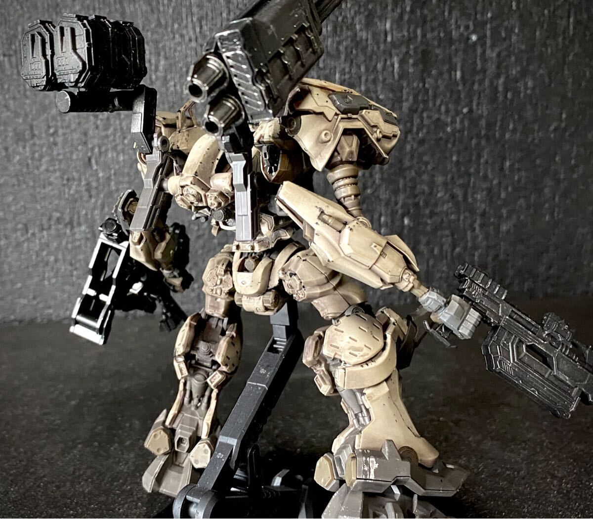 【塗装済み完成品】30MM ARMORED CORE ナイトフォール 30MM ナイトフォール 塗装 レビュー | @in's Hobby Room