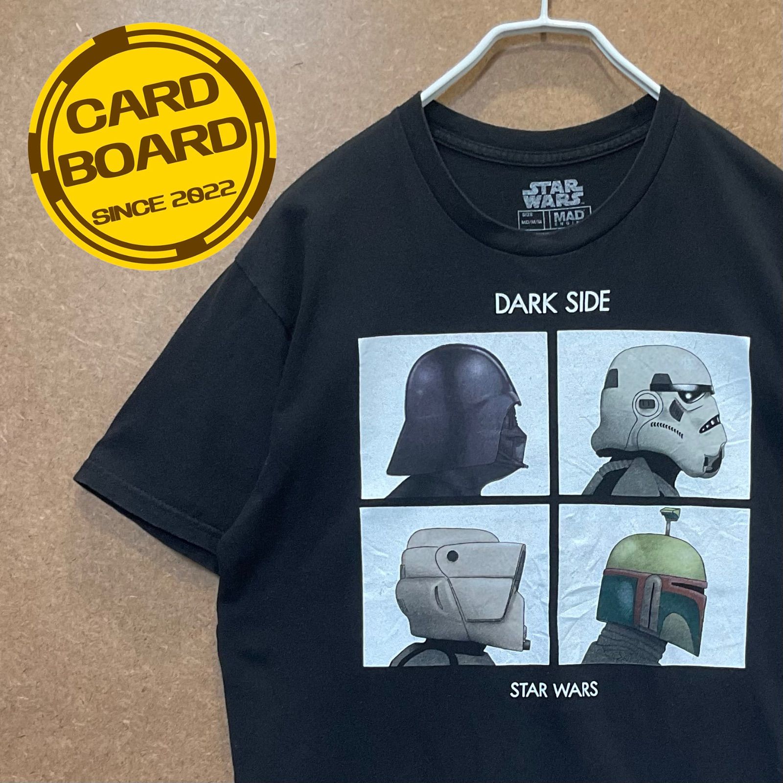 US古着 スターウォーズSTAR WARS ダークサイドDARK SIDE キャラ 半袖t 