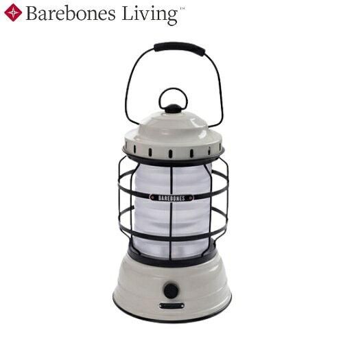 4営業日で発送 Barebones 20250003 フォレストランタンLED2.0 H24.13xW15.2cm ビンテージホワイト 20250003