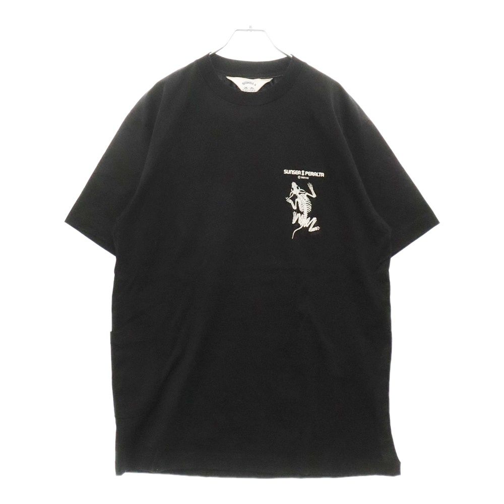 SUNSEA (サンシー) ×Powell Peralta BONES ONE SIDE SLASH T