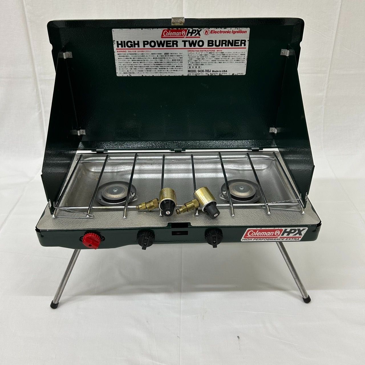 コールマン　ツーバーナー ガスツーバーナー 5436-700J 新品・未使用》コールマン HPX ハイパワー ツーバーナー 5436