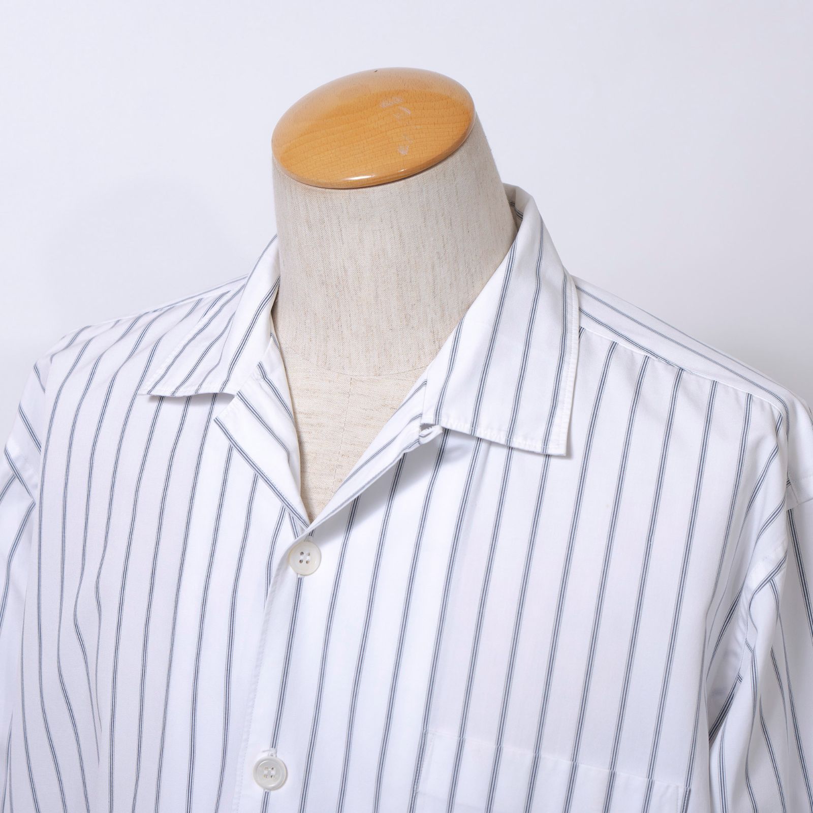 COMME des GARCONS HOMME 田中オム ボックスシャツ COMME des GARCONS HOMME 90's 田中オム でかボタン 開襟シャツ