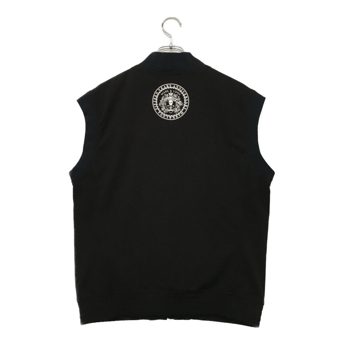 中古 メンズ マークアンドロナ MARK&LONA ベスト 48(L) ブラック 黒
