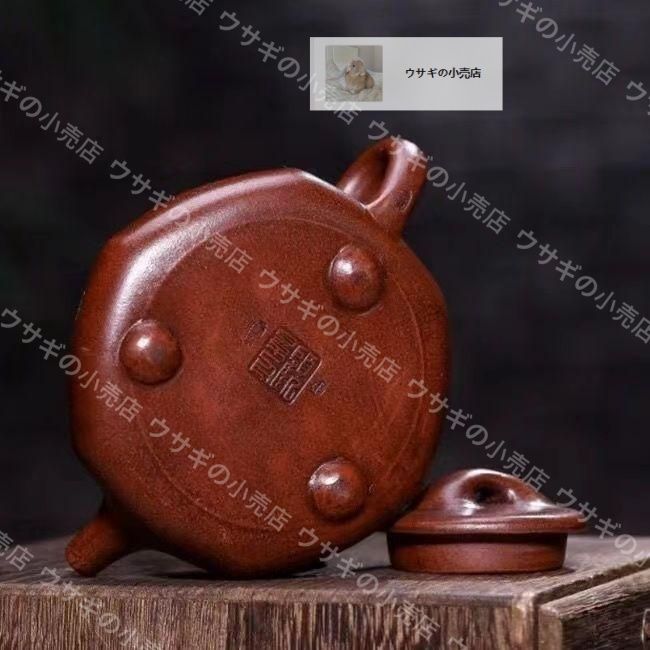 新品・未使用】宜興 朱泥急須 紫砂壺 中国美術 当時物 古美術