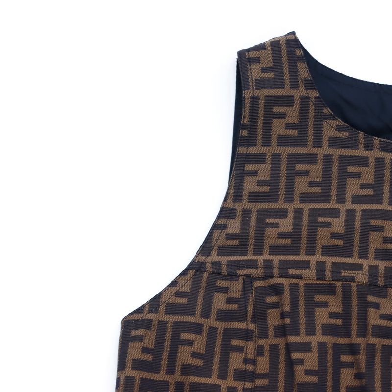 フェンディ FENDI リバーシブル ZUCCA ズッカ柄 ワンピース フェンディ FENDI リバーシブル ZUCCA ズッカ柄 ワンピース