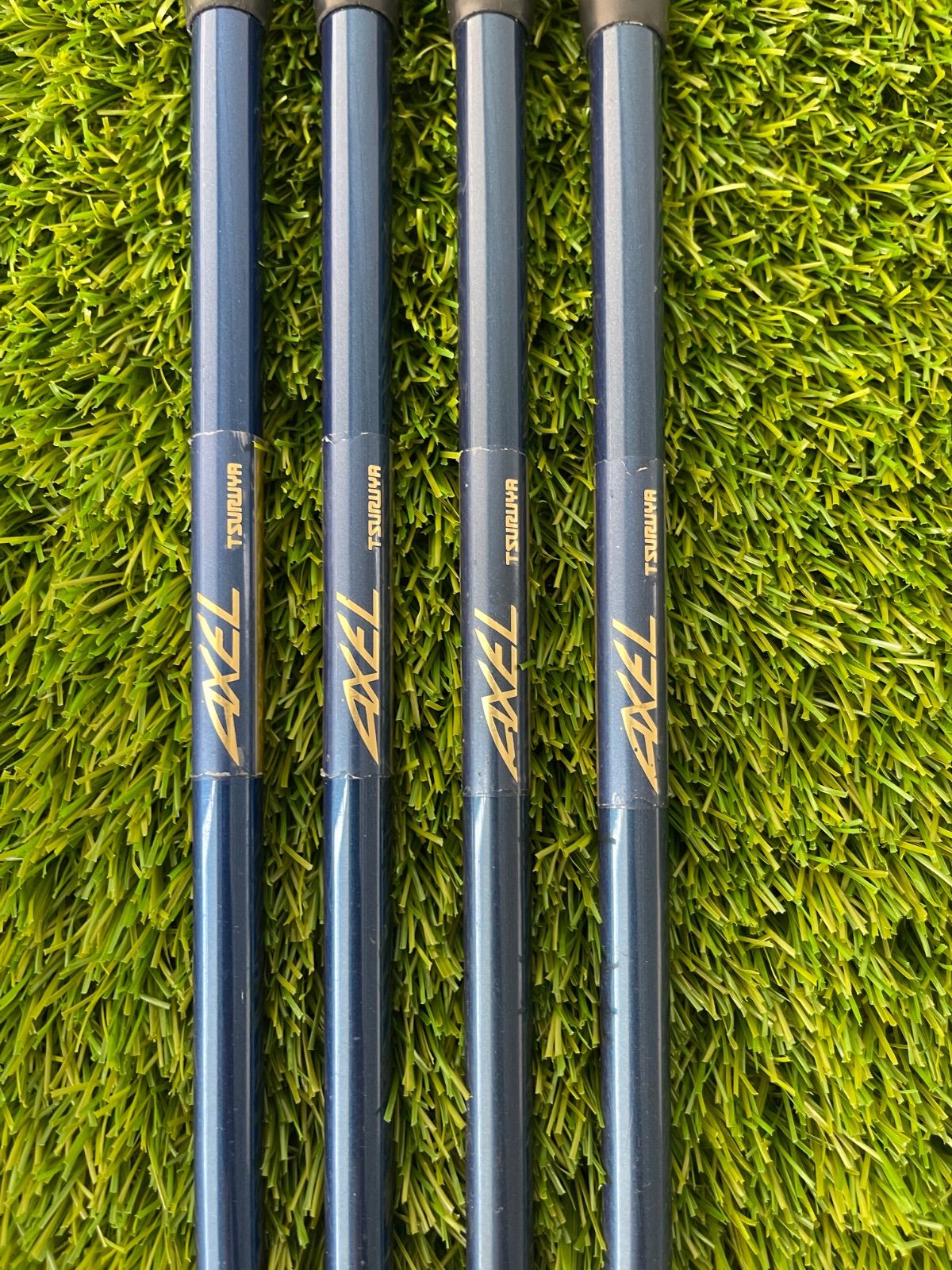 アイアン　TSURUYA AXEL-III HYPER DURALUMIN 右 ツルヤゴルフ アイアン 4本 右 TSURUYA AXEL Ⅲ HYPER DURALUMIN