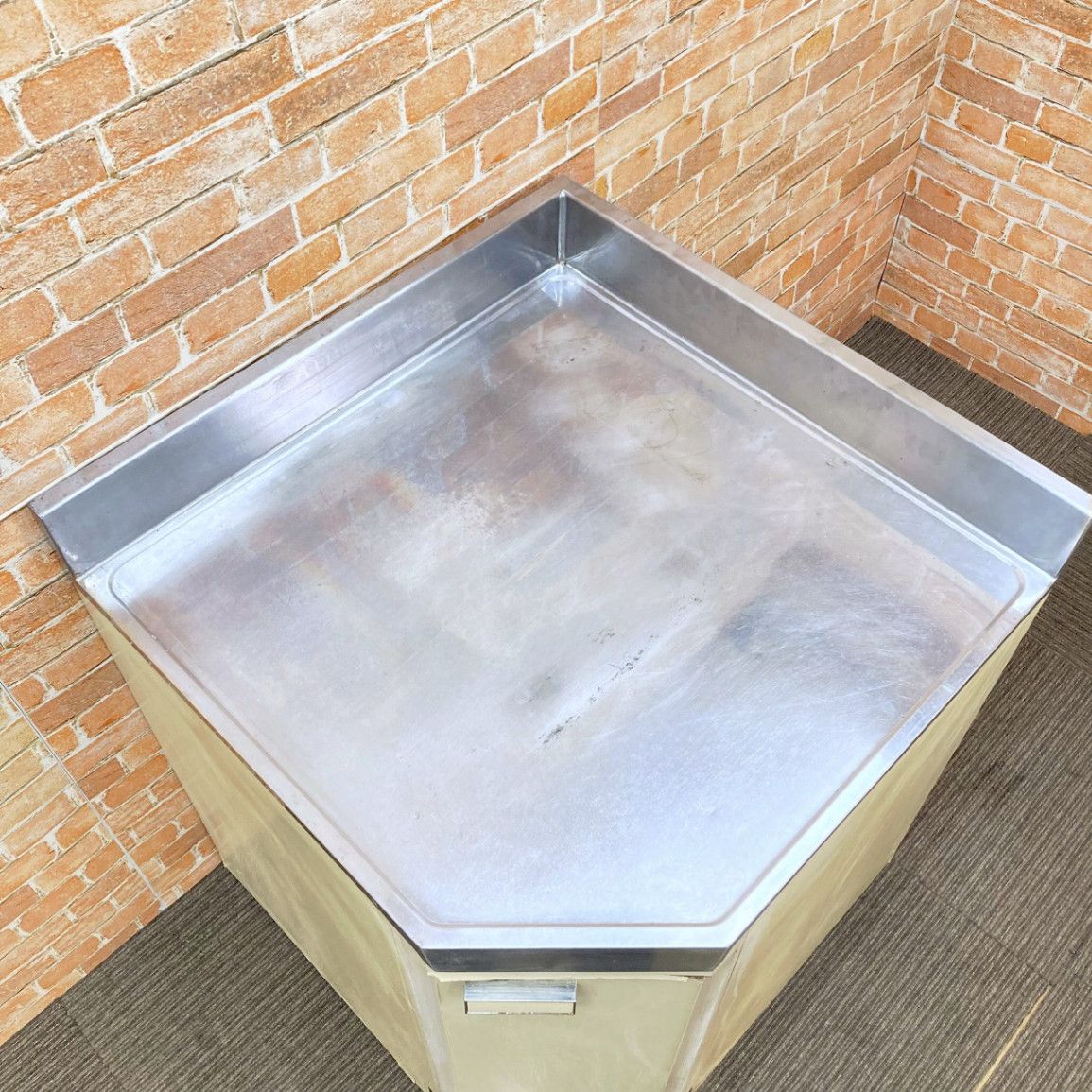 品 日東ステンレス工業 コーナーキャビネット 幅73cm 730mm キッチン 調理台 ボックスキッチン I0038 HRDEVELOPMENT_JP