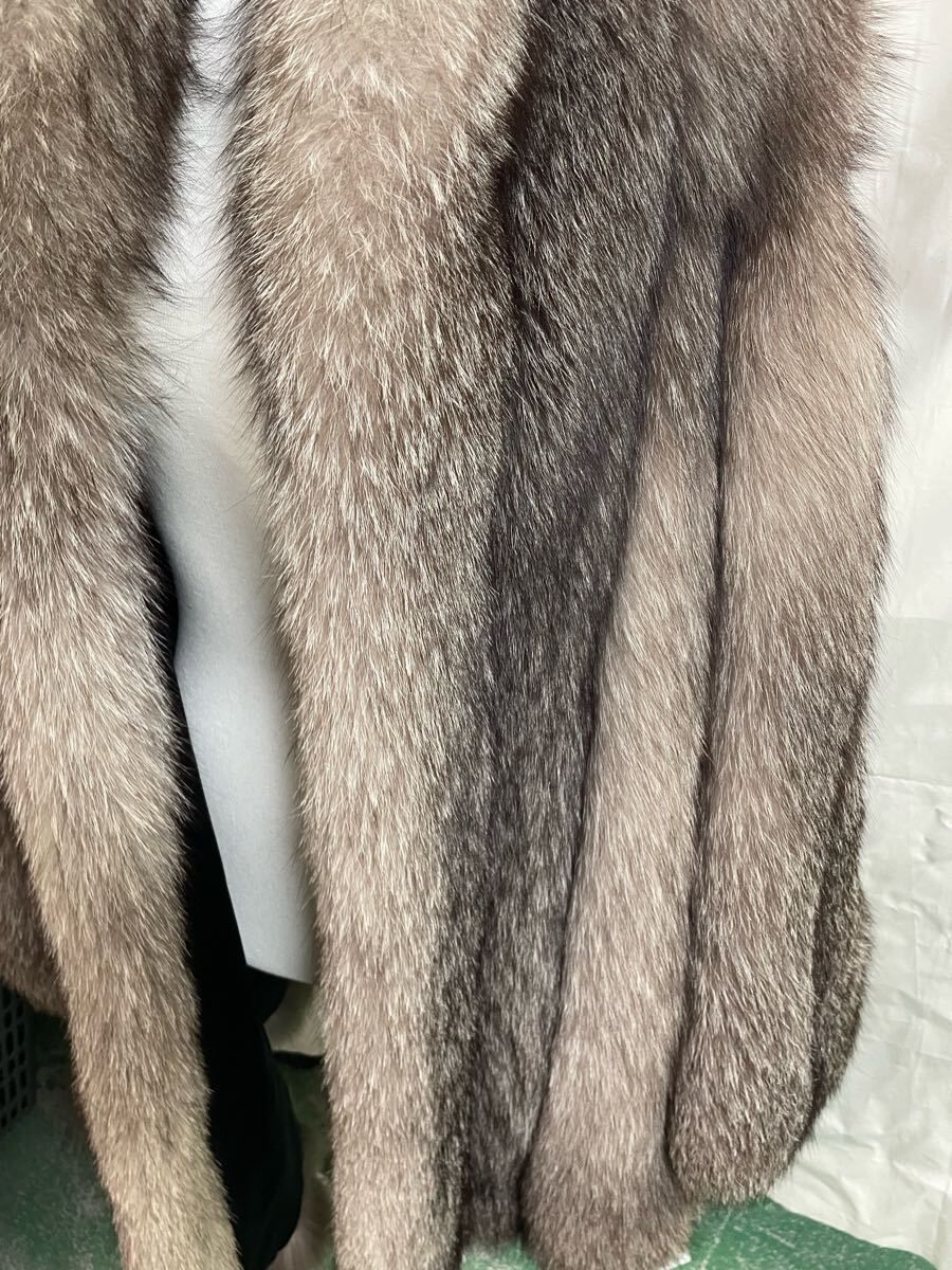 極美品】SAGA FOX ROYAL シルバーフォックス リアルファーコート