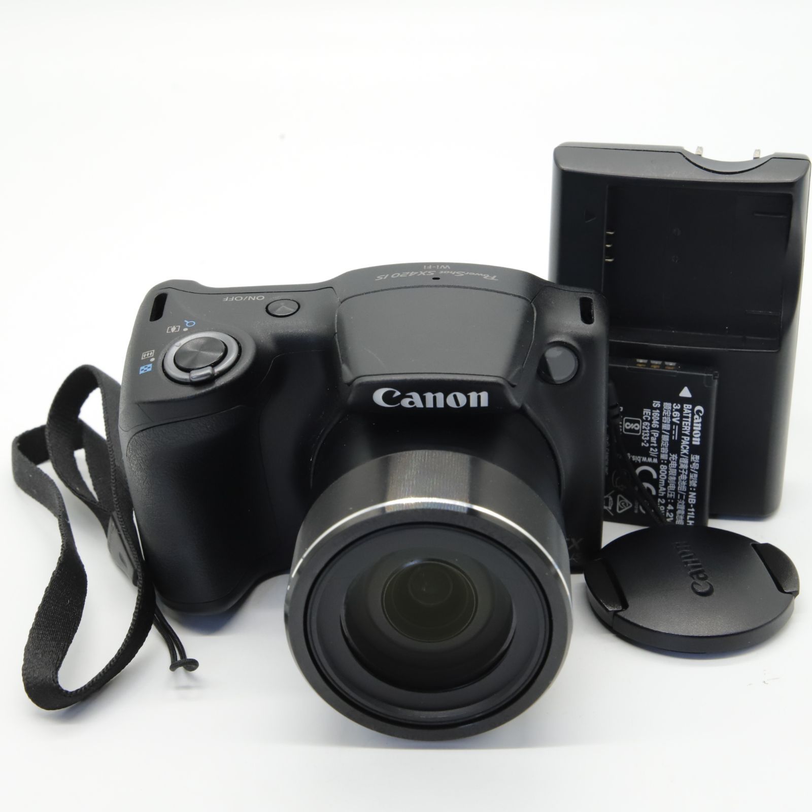 □ほぼ新品□ Canon キヤノン デジタルカメラ PowerShot SX420 IS 光学42倍ズーム PSSX420IS - メルカリ