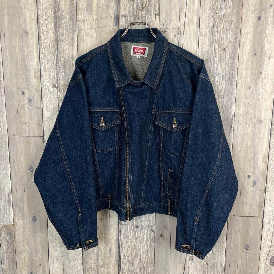BIG JOHN SPANA ビッグジョン スパナ 短丈 デニム ジャケット L