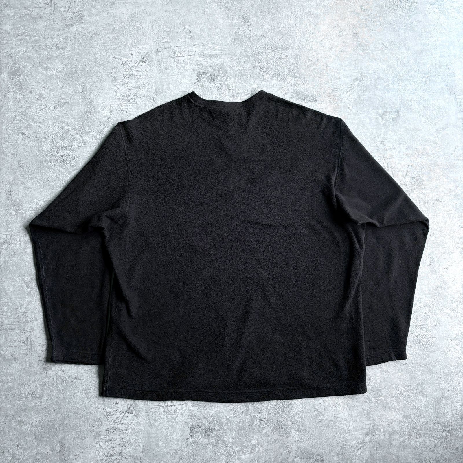 00s 2000年 patagonia micro D-luxe crew black パタゴニア マイクロデニールリュクスクルー マイクロD フリース ブラック