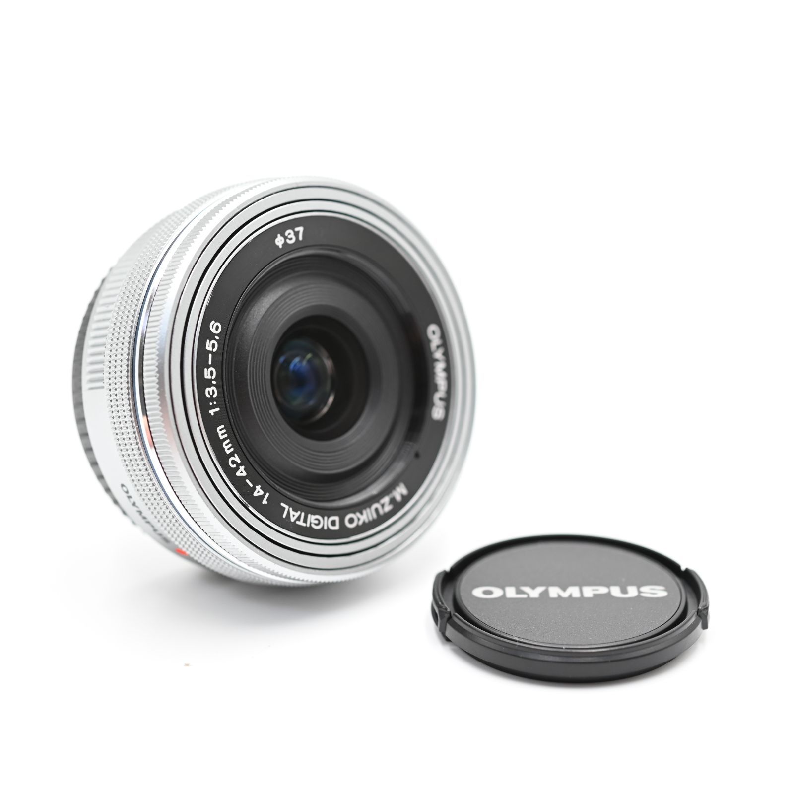 新品級】オリンパス M.ZUIKO DIGITAL14-42 パンケーキレンズ 