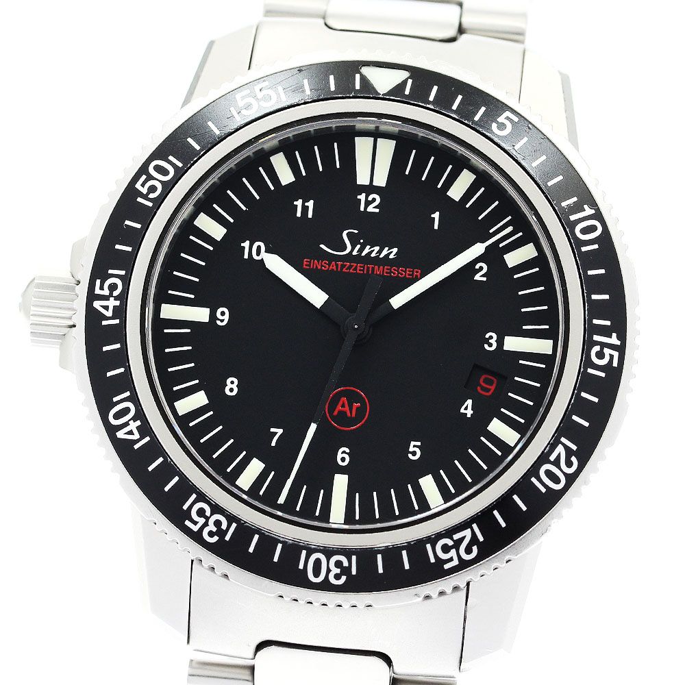 ジン Sinn 603.EZM3 デイト 自動巻き メンズ_888635