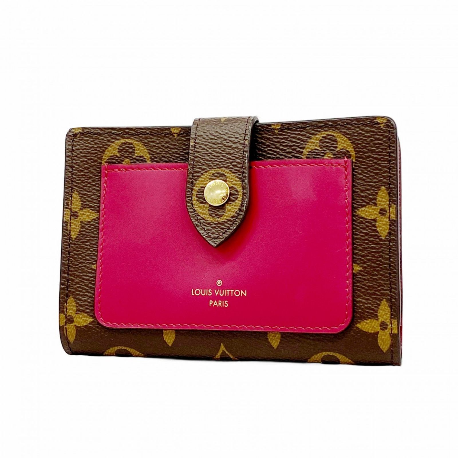 ルイ ヴィトン Louis Vuitton ルイ ヴィトン 財布 モノグラム ポルトフォイユジュリエット M69433 ブラウン フューシャレディース