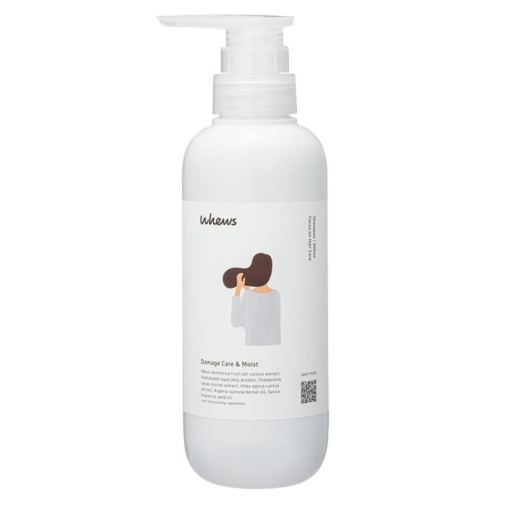 whews (フューズ) ダメージケア＆モイスト シャンプー 350mL ボトル [2．ボトル（350mL）]