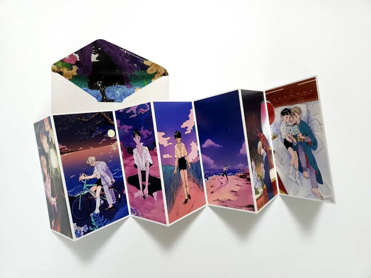 たちばな 伯爵 アコーディオン はがき BL ウェブトゥーン グッズ