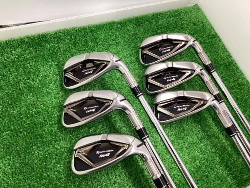 【レフティ】ゴルフクラブセット メンズ テーラーメイド 左 中古 初心者【B】 中古 テーラーメイド M4 6S アイアンセット IR RE-AX 90 STEEL JAPAN