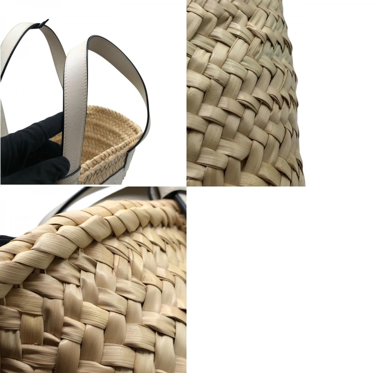 ロエベ LOEWE バケット スモール a223s93x04 ナチュラル・ホワイト  