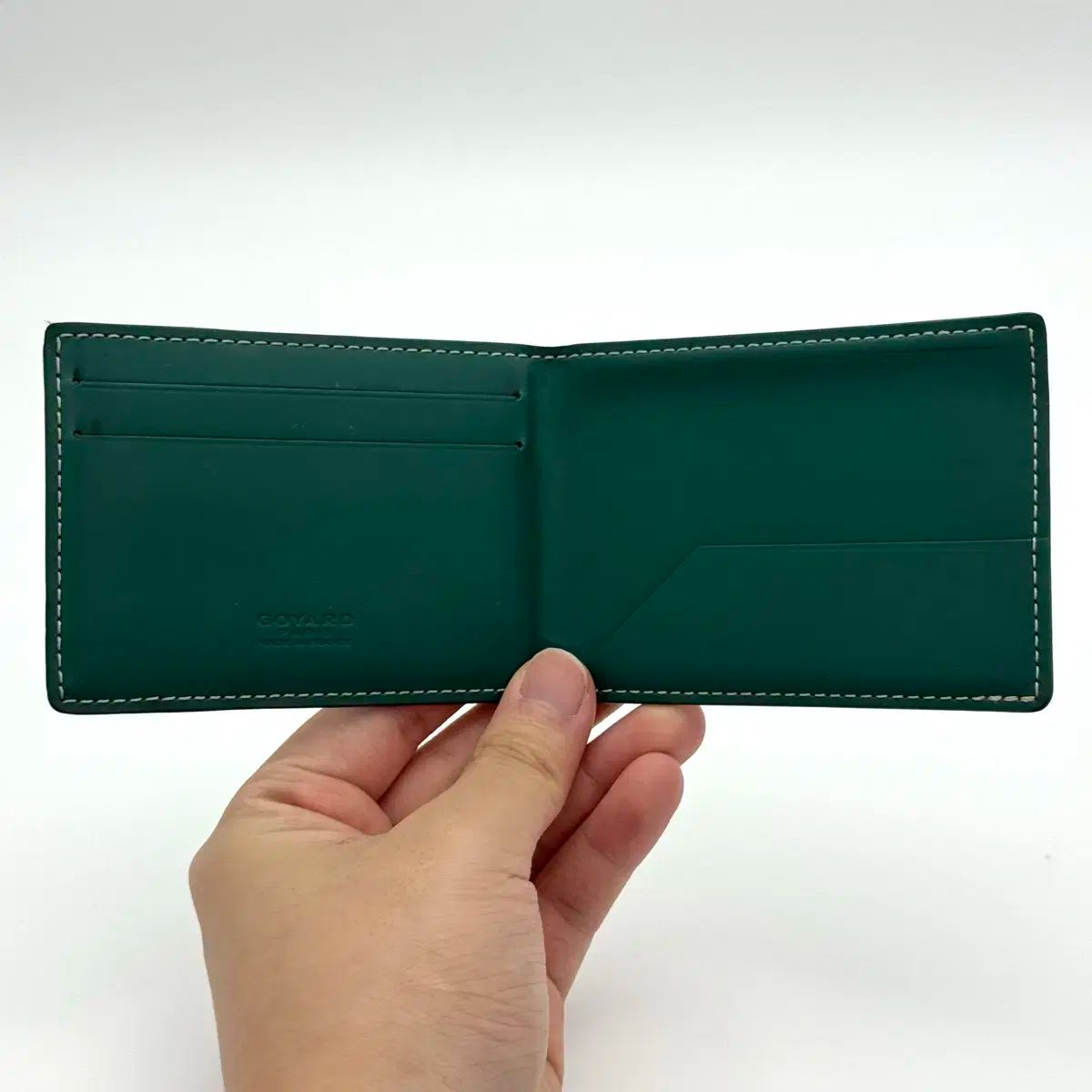 ゴヤール(GOYARD) 二つ折り財布 グリーン