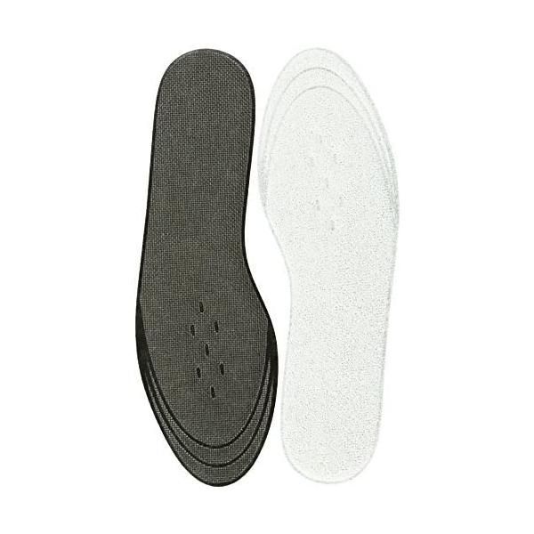is-fit(イズフィット) タオル地インソール 男性用 24-27.0cm (ホワイト Free Size)