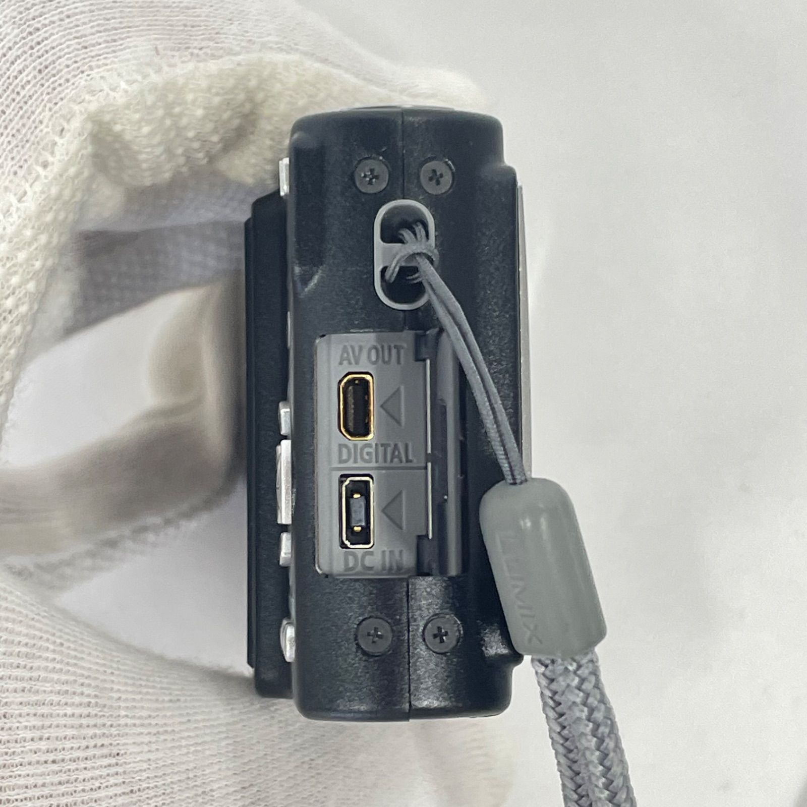 美品・箱付き】Panasonic LUMIX DMC-FS3 ブラック 動作品 MS-M0099 