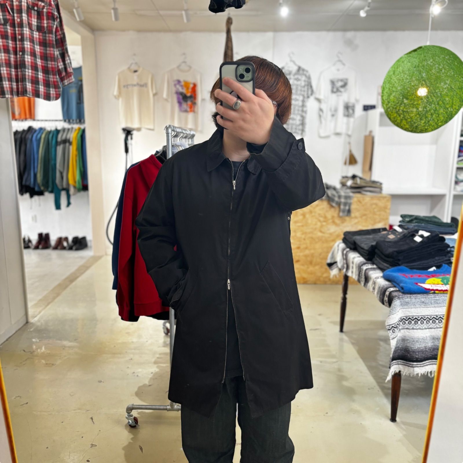 フランス製 90s agnes b. ハーフコート 3 アーカイブ 90's agnes b. homme Half Coat Made in FRANCE 90s 90年代