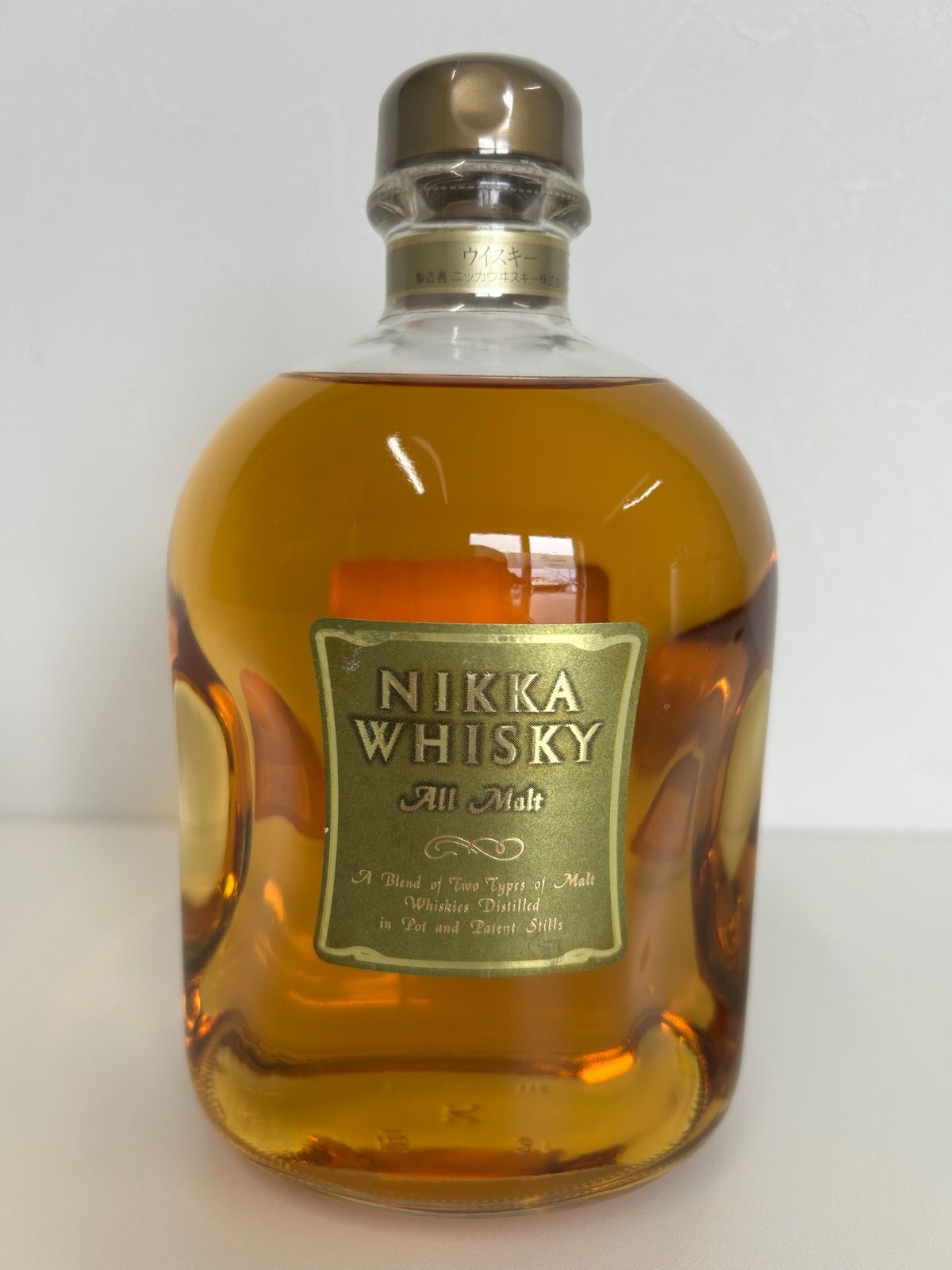 未開封　ニッカウイスキー　オールモルト  43% 750ml 飲料・酒 NIKKAWHISKY AllMalt 750ml 43% ニッカ ウイスキー オール