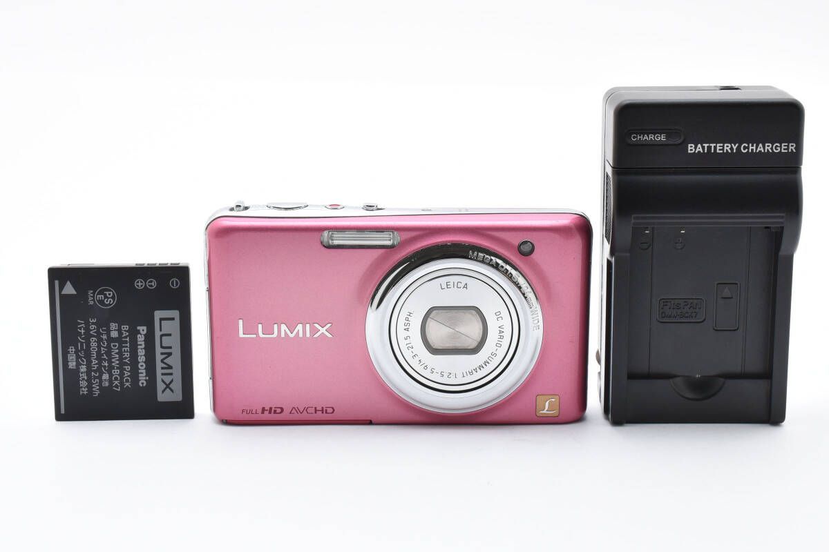 ☆良品☆ パナソニック Panasonic LUMIX DMC-FX77 ピンク