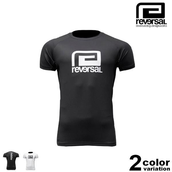 リバーサル reversal ラッシュガード 半袖 メンズ Tシャツ リゾート マリンスポーツ 海 日焼け防止 格闘技 rvbs055