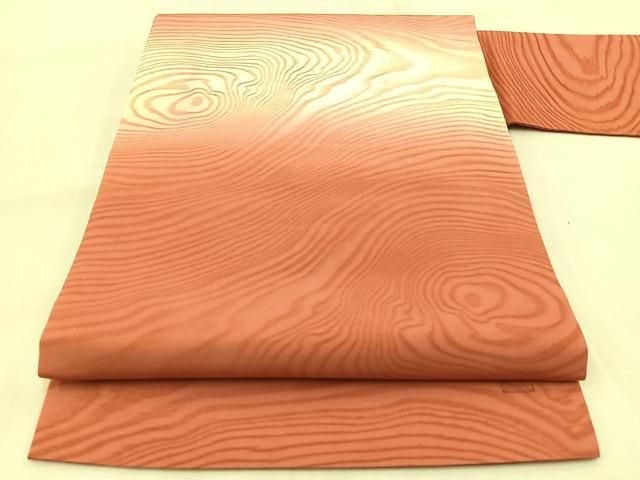 『熊谷好博子』塩瀬染帯＊名古屋＊紫陽花＊美品作家 熊谷好博子作 塩瀬九寸名古屋帯 | 特選きものコレクション
