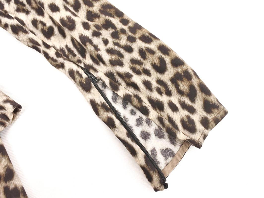シルク ヒョウ柄