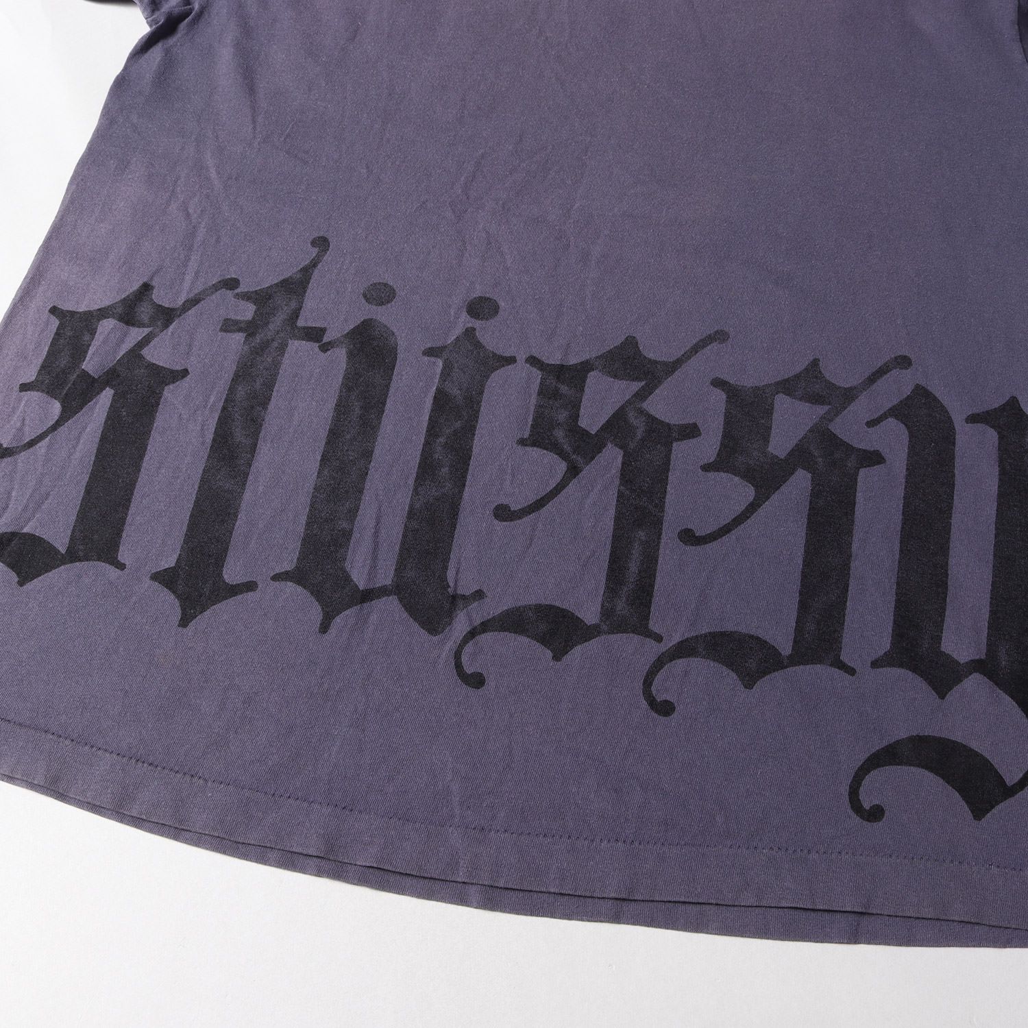 00年代 Old Stüssy オールド ステューシー ブラック Tシャツ XL old Stussy 00's~ ステューシー Funky print S/S Tシャツ fade