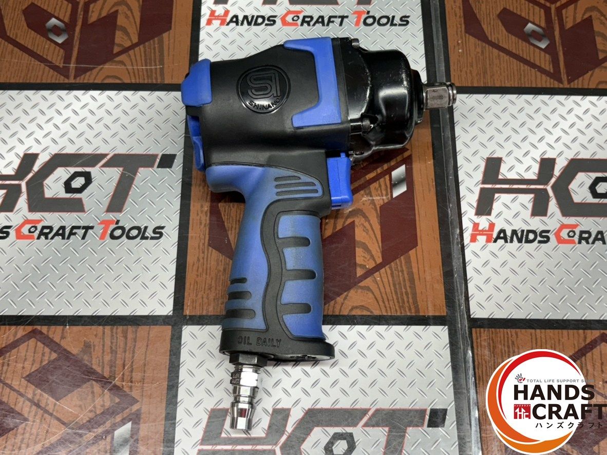 〇シナノ SI-1600CBL インパクトレンチ トルク480Nm 色 ハンズクラフト佐賀